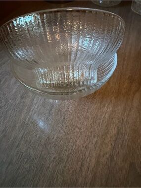 Vintage A.L. Randall Co. Prairie View, Ill. Glass Bowls - Set of 2